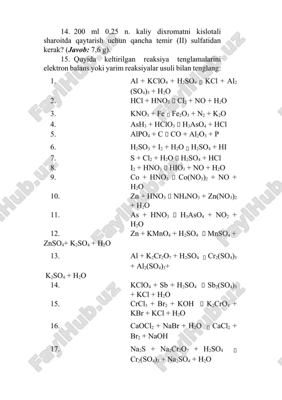 elektroliz. latimer va frost potensiallar diagrammasi - Page 5