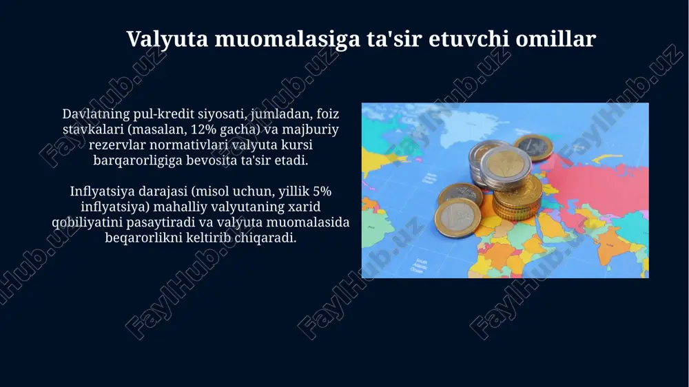 xorijiy mamlakatlarda valyuta muomalasi - Page 5