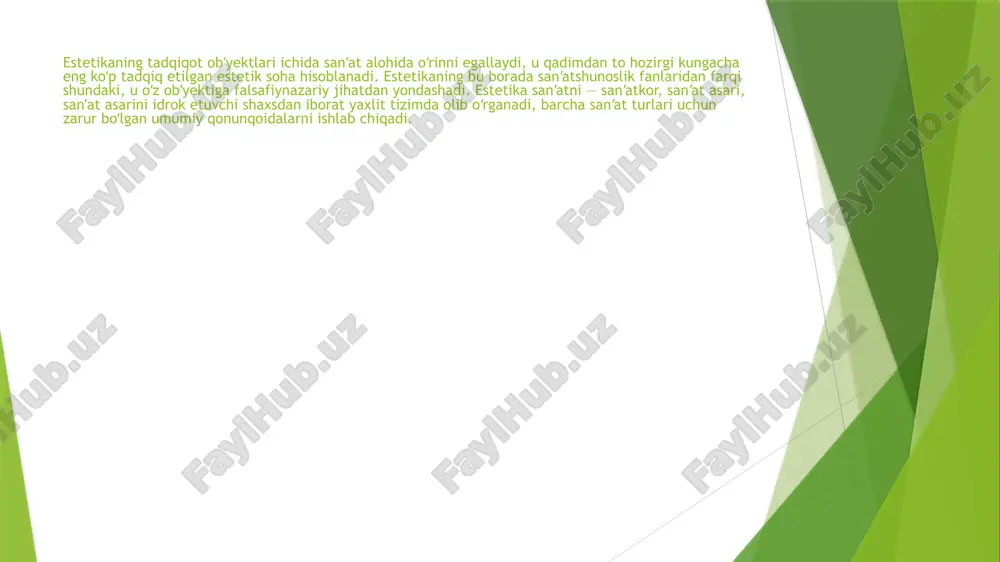 estetikaning zamonaviy yondashuvlari - Page 5