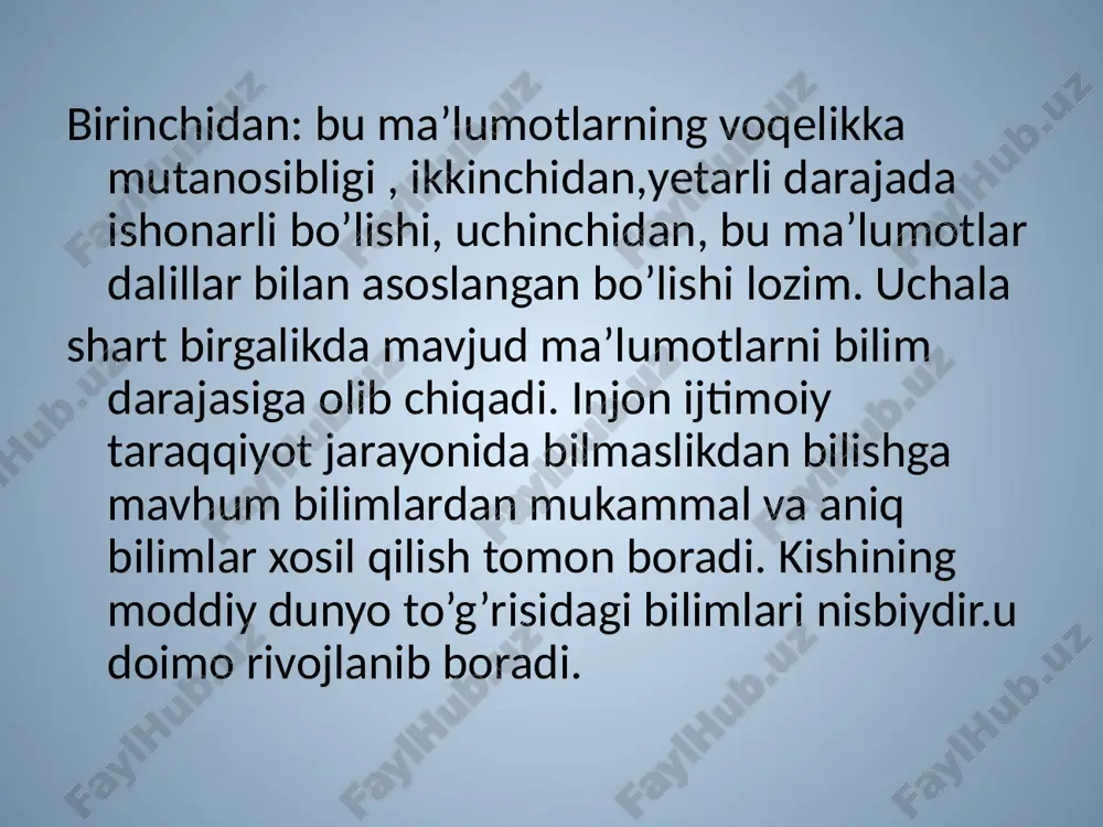 bilimlartaraqqiyotining mantiqiy shakllari - Page 5