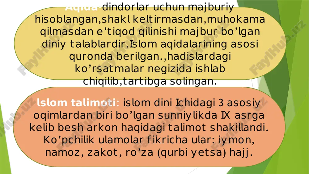 isloom dini talimoti haqida - Page 5