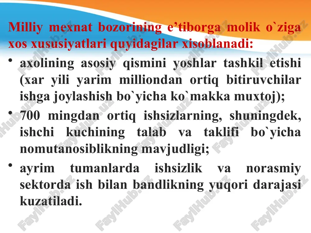 eti va axolining mablag`lari xamda tijorat banklar kreditlari xisobidan 2121526,6 million sum sarflanadi. shundan 350000 million sumi davlat byudjeti, 1292575,1 million sumi bank kreditlari va 478951,5 million sumi axolining badal mablag`lari xisoblanadi. ta’lim va fan soxasini rivojlantirish davlat siyosati ma’no-mazmunidan va uning dolzarbligidan kelib chiqib, uni quyidagicha izoxlash mumkin: birinchidan, yangi ta’lim tizimi, barkamol avlod kadrlarini tayyorlashdagi o`zgarishlar va yangicha yondashuvlar, zamonaviy kasb soxalarining paydo bo`lgani xamda uning mamlakatimiz sharoiti bilan boglixligidir; ikkinchidan, ta’lim tushunchasi ijtimoiy-iqtisodiy taraqqiyot natijasida muayyan davrdan boshlab, inson faoliyatining aloxida mustaqil soxasiga aylanib, jamiyatning ijtimoiy tajribasini keyingi bosqichga uzatadi; uchinchidan, ta’lim inson shaxsining intellektual-ma’naviy qirralarini shakllantirish, uning jamiyat ishlab chiqarishi va ijtimoiy, siyosiy, madaniy, ma’rifiy xayotida faol va muvaffaqiyatli ishtirokini ta’minlashga qaratilgan qarakatlar yig`indisi bo`lib, ma’rifat xamda bilim berishni anglatadi; uzluksiz ta’lim tizimining faoliyat olib borishi ta’lim dasturlarining izchilligi asosida ta’minlanadi va quyidagi ta’lim turlarini o`z ichiga oladi: maktabgacha ta’lim. umumiy o`rta ta’lim o`rta maxsus, kasb-xunar …