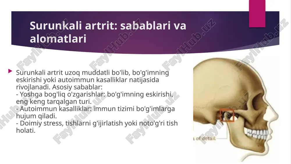 chakka-pastki jag’ bo’g’imi o’tkir va surunkali artriti - Page 5