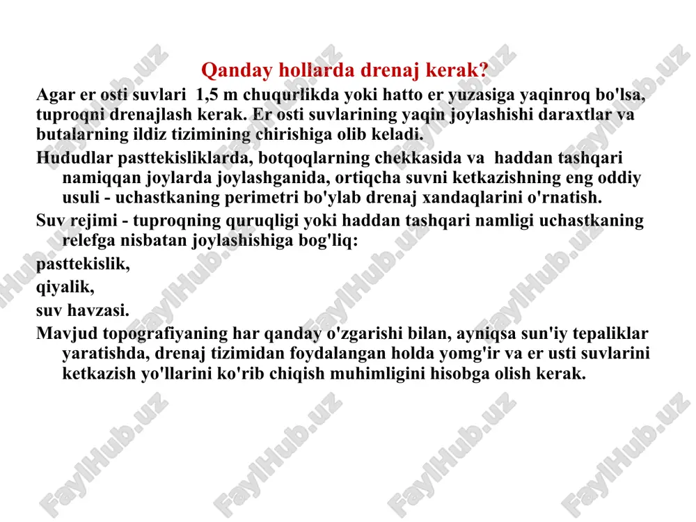 drenaj tizimlari - Page 5