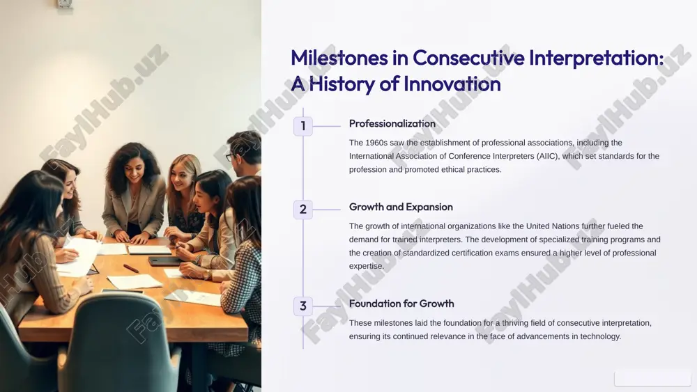 a journey through time: exploring the history of consecutive interpretation - Page 5