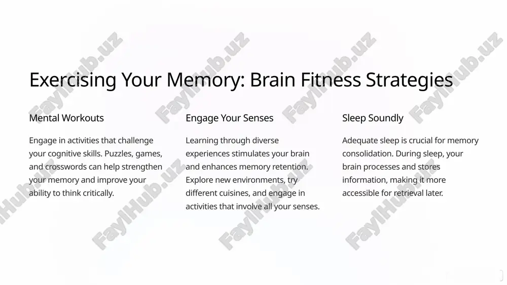 memory training: unlock your brain's potential - Page 5