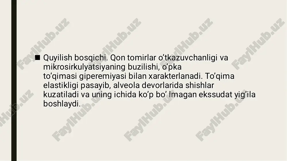 ii yyoo’’llii bbiillaann ttaarrqqaallaaddii.. kkoo’’pp hhoollllaarrddaa � ppnneevvmmookkookkkkllii ppnneevvmmoonniiyyaa kkuuzzaattiilliibb,, uu oollddiinn bboo’’llaakkllii,, kkrruuppoozz,, pplleevvrrooppnneevvmmoonniiyyaa ddeebb hhaamm aattaallggaann.. � uunnddaa oo’’ppkkaanniinngg ppoolliisseeggmmeenntt yyookkii bboo’’llaakkllii zzaarraarrllaanniisshhii yyoottaaddii ■■ kklliinniikkaassii.. kkaassaalllliikk oo’’ttkkiirr bboosshhllaanniibb,, kkaassaallxxoonnaaddaann ttaasshhqqaarriiddaa ttaannaa hhaarroorraattiinniinngg 3399 --4400°° cc ggaacchhaa kkoo’’ttaarriilliisshhii,, � eett jjuunnjjiikkiisshhiinniinngg ttaakkrroorrllaanniisshhii,, kkuucchhllii bboosshh oogg’’rriisshhii,, yyoo’’ttaall,, sshhiilllliiqq vvaa yyiirriinnggllii yyookkii ““zzaannggssiimmoonn”” bbaallgg’’aamm � ((ttaarrkkiibbiiddaaggii eerriittrroottssiittllaarr hhiissoobbiiggaa)),, kkoo’’kkrraakk qqaaffaassiiddaa oogg’’rriiqq,, uunniinngg nnaaffaass oollggaannddaa vvaa yyoo’’ttaallggaannddaa kkuucchhaayyiisshhii,, � zzaarraarrllaannggaann ttoommoonnnniinngg nnaaffaass oollggaannddaa ssoogg’’ ttoommoonnddaann oorrqqaaddaa qqoolliisshhii,, hhaannssiirraasshh,, hhaavvoo yyeettiisshhmmaasslliiggii,, uummuummiiyy � iinnttookkssiikkaattssiiyyaa bbeellggiillaarrii--hhoollssiizzlliikk,, iisshhttaahhaa yyoo qqlliiggii,, bboosshh oogg’’rriisshhii,, mmiiaallggiiyyaallaarr,, bbaa’’ zzaann aarrttrraallggiiyyaallaarr,, ttaaxxiikkaarrddiiyyaa,, � aarriittmmiiyyaa,, bbuurruunn--llaabb uucchhbbuurrcchhaaggiiddaa ggeerrppeettiikk ttoosshhmmaallaarr kkuuzzaattiillaaddii.. ■■ bbeemmoorr yyuuzzii rraannggppaarr,, bbuurruunn qqaannoottllaarrii nnaaffaass oollggaannddaa kkeennggaayyaaddii.. � llaabbllaarriiddaa ssiiaannoozz,, nnaaffaass oolliisshh yyuuzzaakkii,, bbiirr ddaaqqiiqqaaddaa 4400 ttaaggaacchhaa,, ppuullss � tteezzllaasshhggaann bbiirr ddaaqqiiqqaaddaa 112200 ttaa,, ggoonn bboossiimmii ppaassaayyggaann.. kkaassaalllliikknniinngg � bboosshhllaanngg ‘‘iicchh bboossqqiicchhiiddaa yyoo’’ttaall aavvvvaall qquurruuqq,,