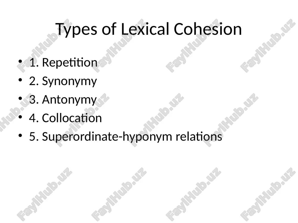 lexical cohesion and coherence in discourse - Page 5