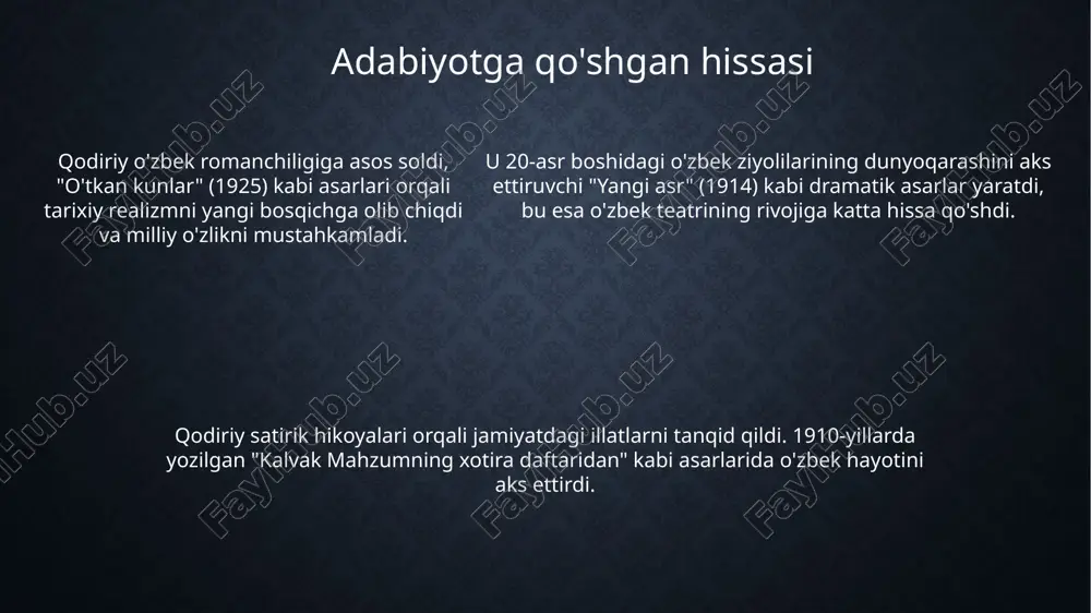 abdulla qodiriy hayot va ijodi - Page 5