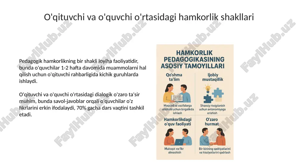 hamkorlik pedagogikasining konseptual gʻoyalari - Page 5
