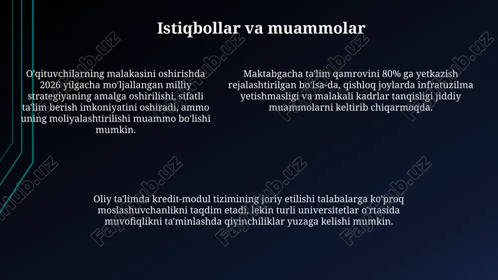 oʻzbekistondagi ta'lim sohasining islohotlari - Page 5