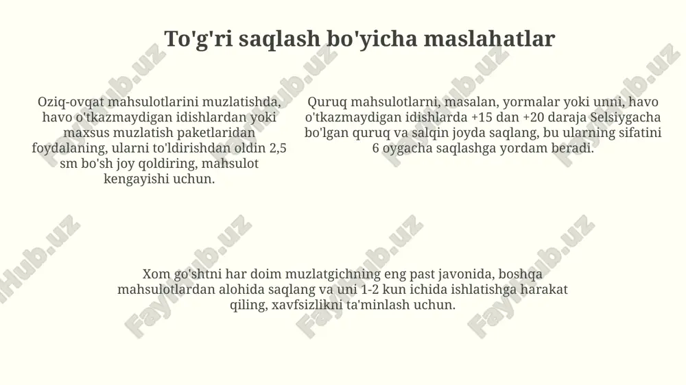 oziq-ovqat saqlash paketlari - Page 5