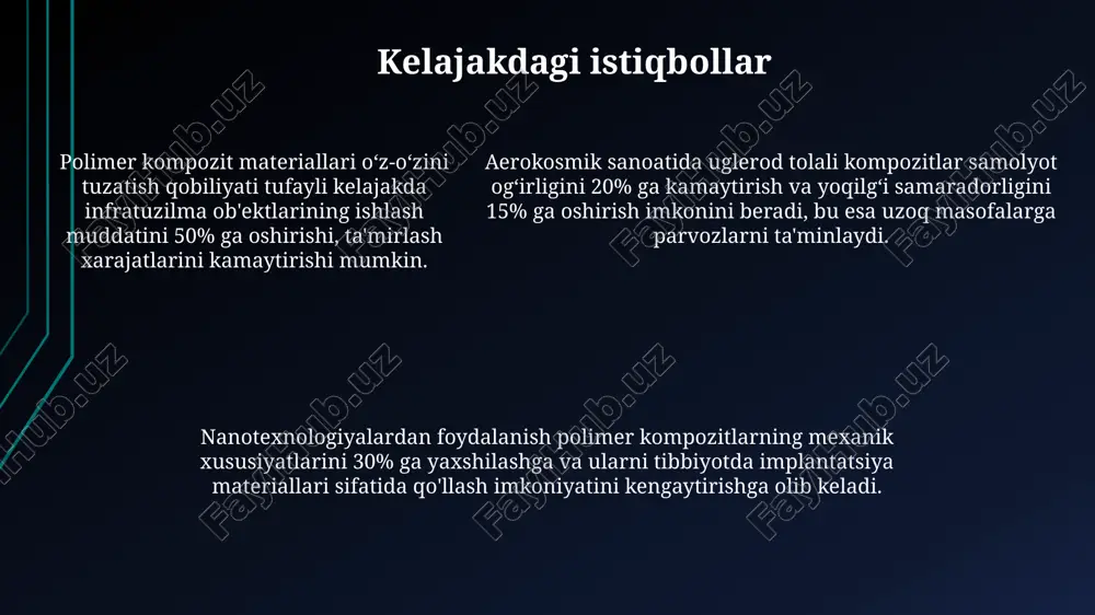 polimer kompozit materiallarining qo'llanilishi - Page 5