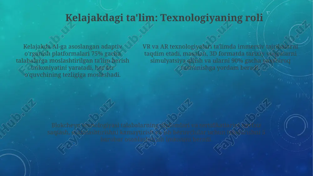 ta'limdagi zamonaviy texnologiyalar - Page 5