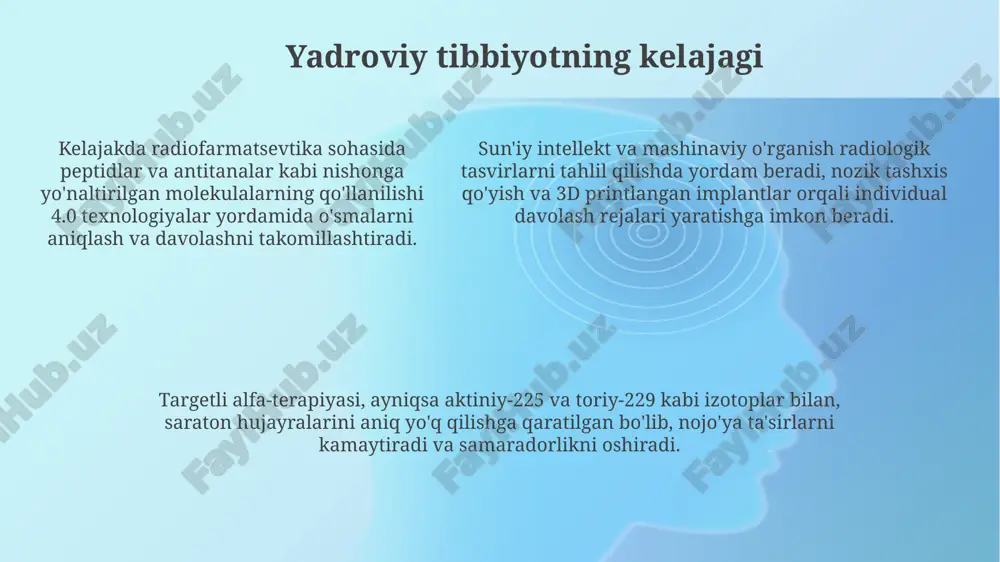 yadro kimyosining tibbiyotdagi o'rni - Page 5
