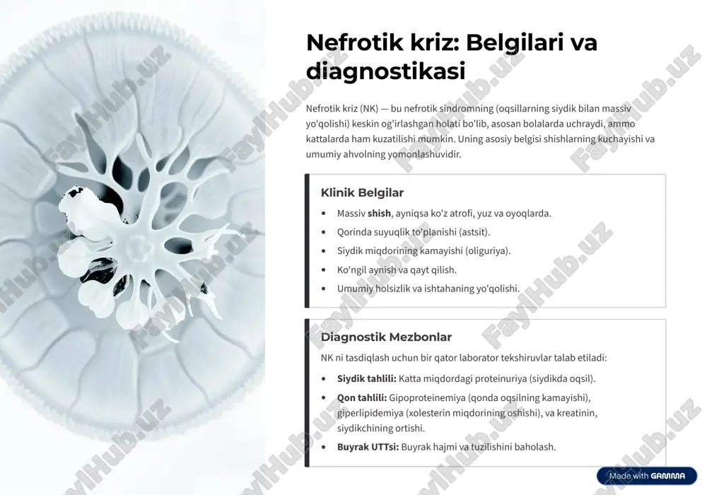 o'tkir buyrak yetishmovchiligi va nefrotik kriz - Page 5