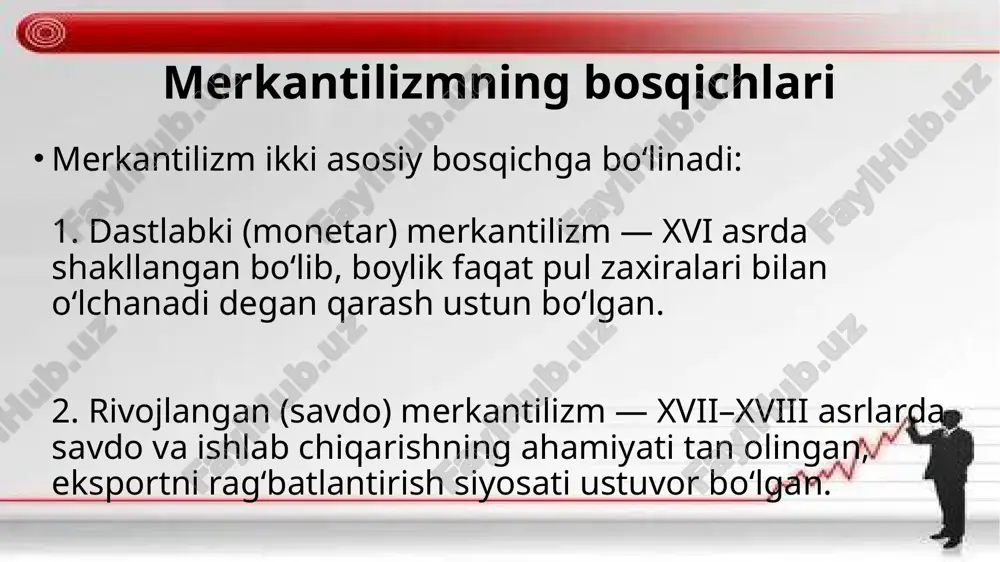 merkantilizm igtisodiy ta’limotining mohiyati va ahamiyati - Page 5