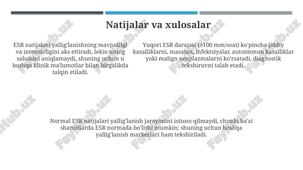 eritrotsitlarning choʻkish tezligini aniqlash - Page 5