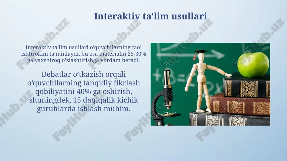 zamonaviy o‘qitish shakllari va uslublari - Page 5