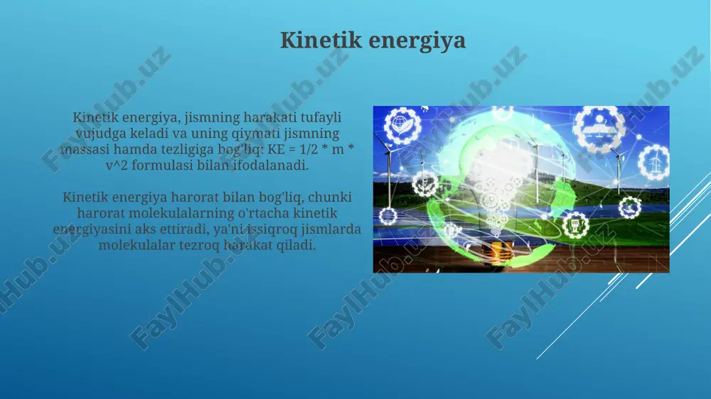 energiya turlari va energiya almashinish korinishlari - Page 5