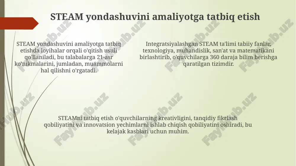 steam integratsiyalashgan ta'lim tizimi - Page 5