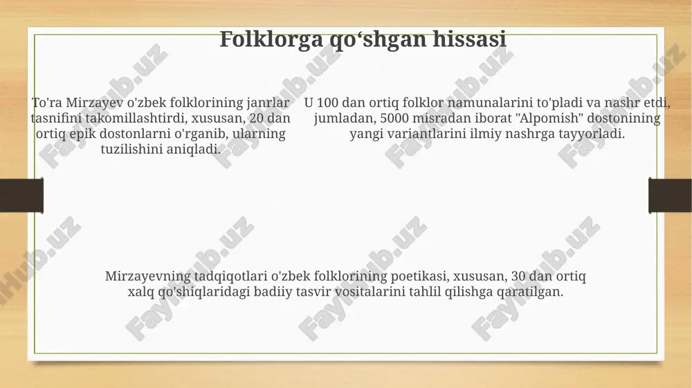 to'ra mirzaev - folklor olimi - Page 5