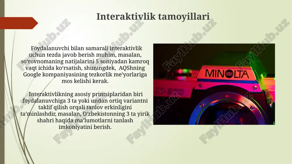 multimedia asosiy tushunchalari - Page 5