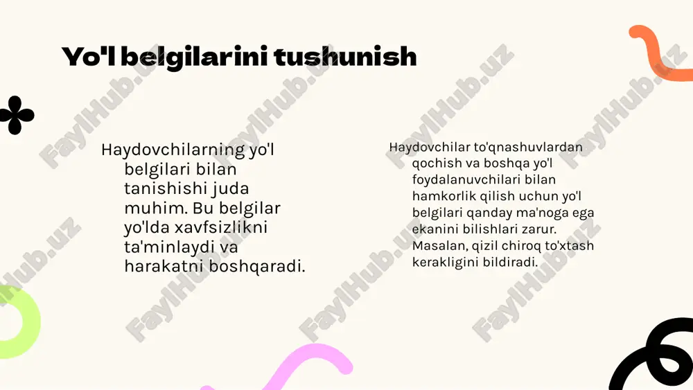 haydovchilarning umumiy vazifalari - Page 5