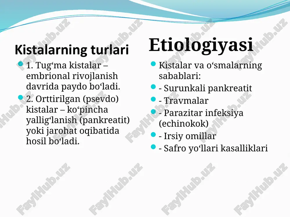 oshqozon osti bezi kistalari va o‘smalari - Page 5