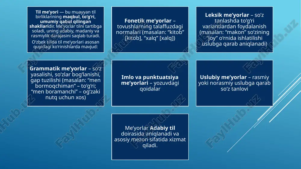 hozirgi o'zbek tilida ison, nutq, me'yori muosabati - Page 5