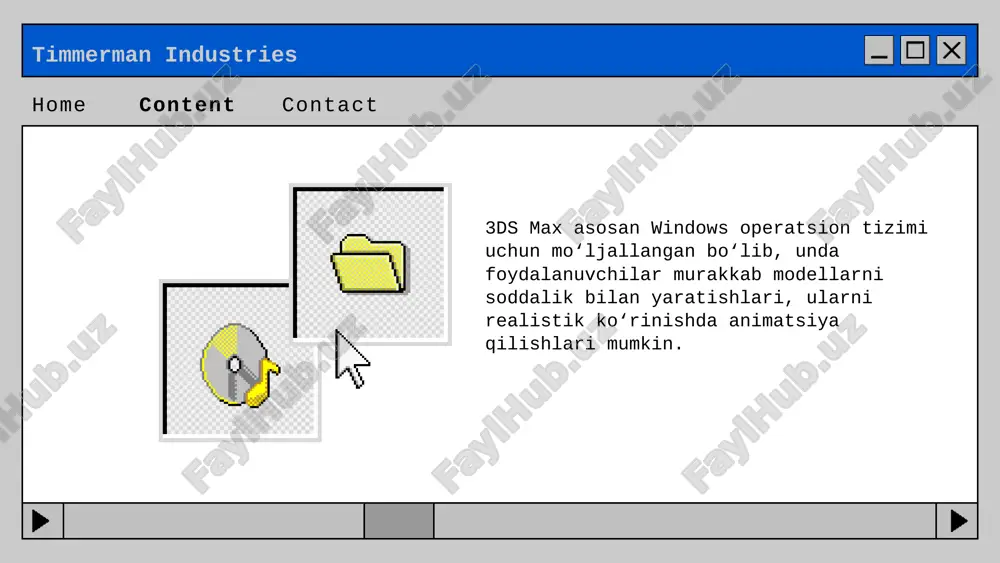 3ds max dasturidan foydalanish sohalari va tizim talablari - Page 5