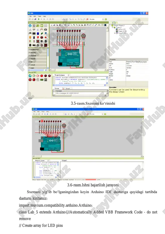 potensiometr.arduino orqali yorug’lik diodini yorug’lik darajasini o‘zgartirish - Page 5