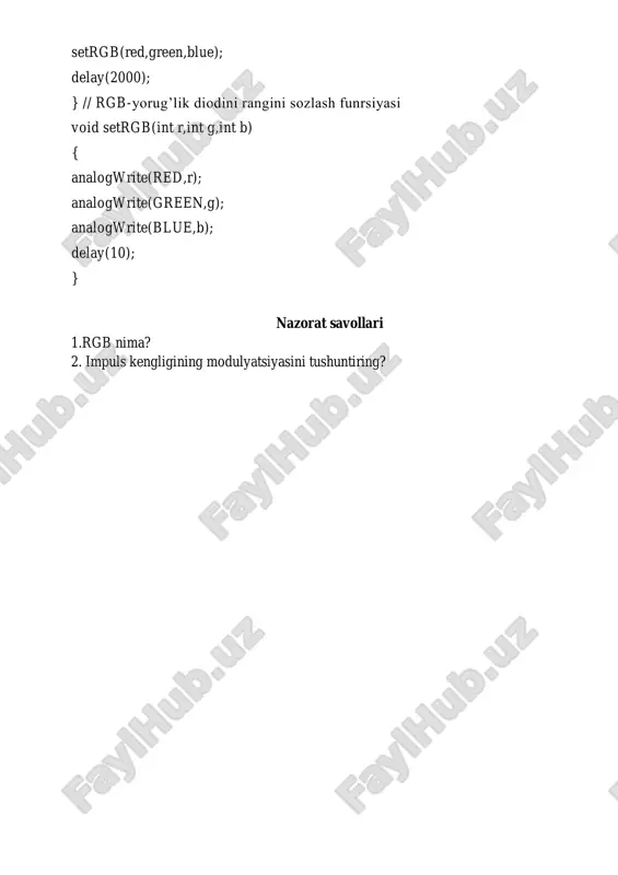 rgb-yorug’lik diodi laboratoriyasi - Page 5
