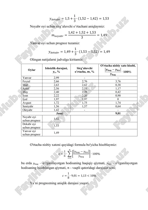 prognozlash usullari - Page 5