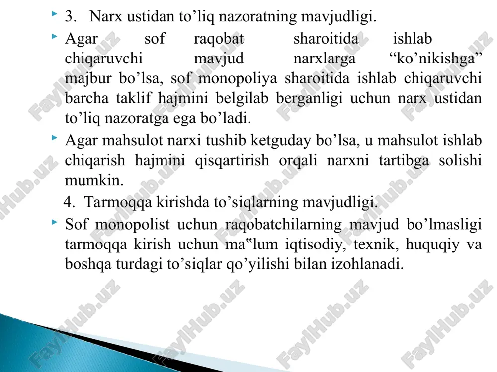 davlatning monopoliyaga qarshi tadbirlar - Page 5