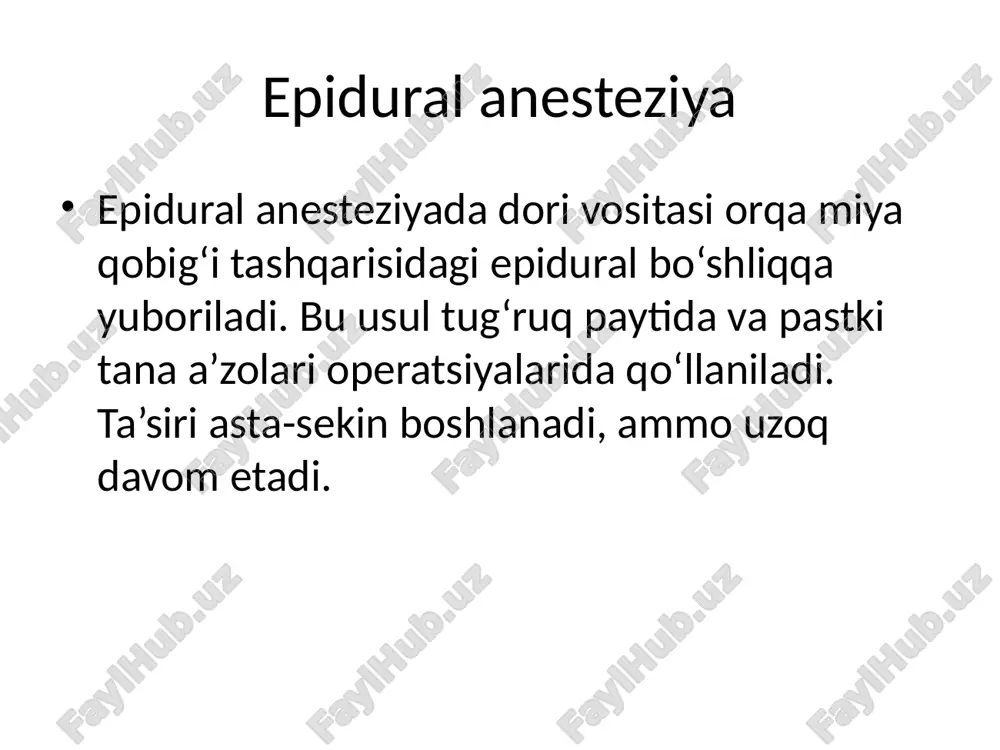 regionar anesteziya tushunchasi - Page 5