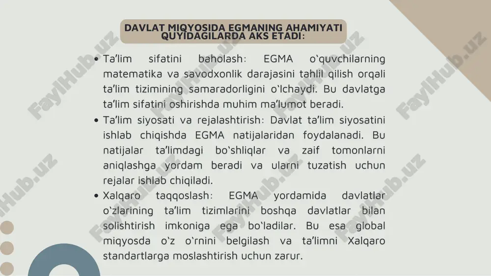 egma va egra xalqaro baholash dasturi - Page 5