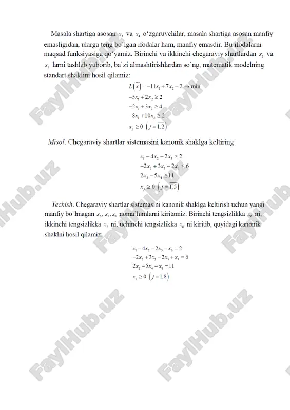 matematik programmalashtirish tushunchalari - Page 5