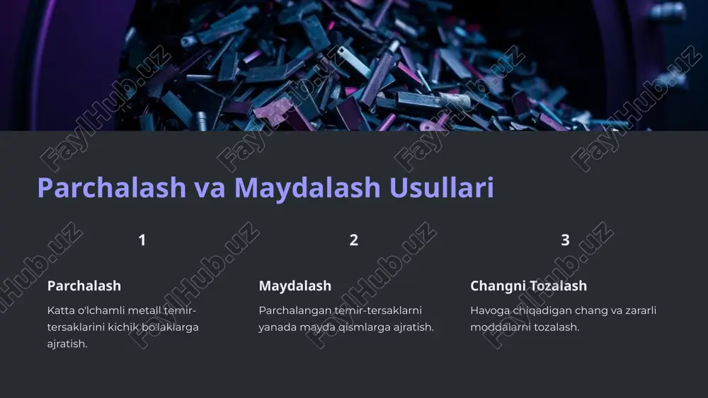 metalltemir-tersaklari va ularning chiqindilarini qattiqmuhitdaboyitish - Page 5