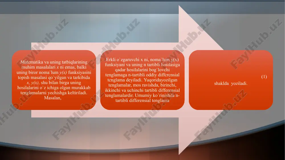 oddiy differensial tenglamalarning asosiy tushunchalari - Page 5
