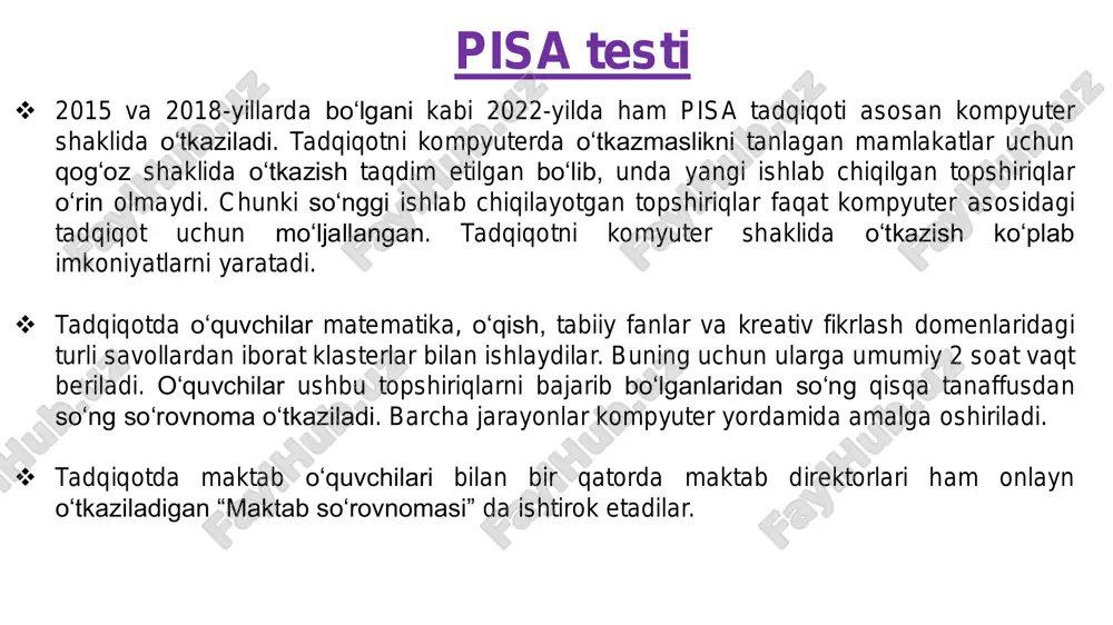 pisa tadqiqotida baholash me’zonlari - Page 5