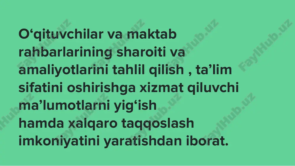 talis xalqaro baholash dasturi - Page 5