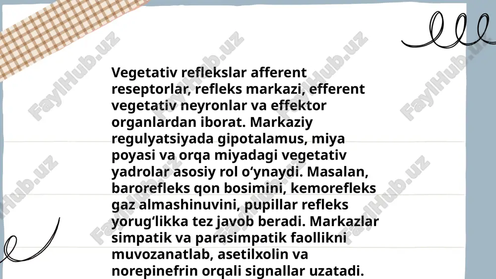 vegetativ nerv sistemasi faoliyatini o‘rganish - Page 5
