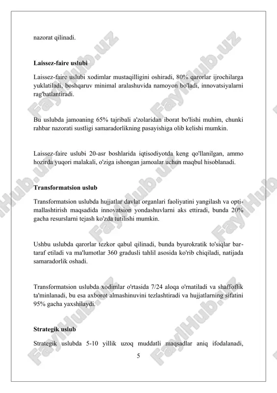 uviga hamda jamoatchilik bilan aloqalarni yaxshilashga xizmat qiladi. foydalanilgan adabiyotlar 1. oʻzbekiston respublikasining "davlat tili haqida"gi qonuni. 2. oʻzbekiston respublikasi vazirlar mahkamasining "ish yuritish va arxiv ishini takomillashtirish chora-tadbirlari toʻgʻrisida"gi qarori. 3. oʻzbekiston respublikasi adliya vazirligining "normativ-huquqiy hujjatlarni davlat roʻyxatidan oʻtkazish qoidalari toʻgʻrisida"gi nizomi. 4 0 0 0 7