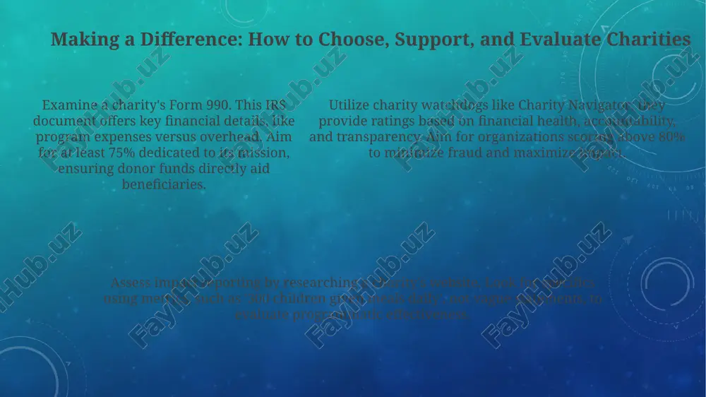 understanding charity: definitions, forms, and impact - Page 5