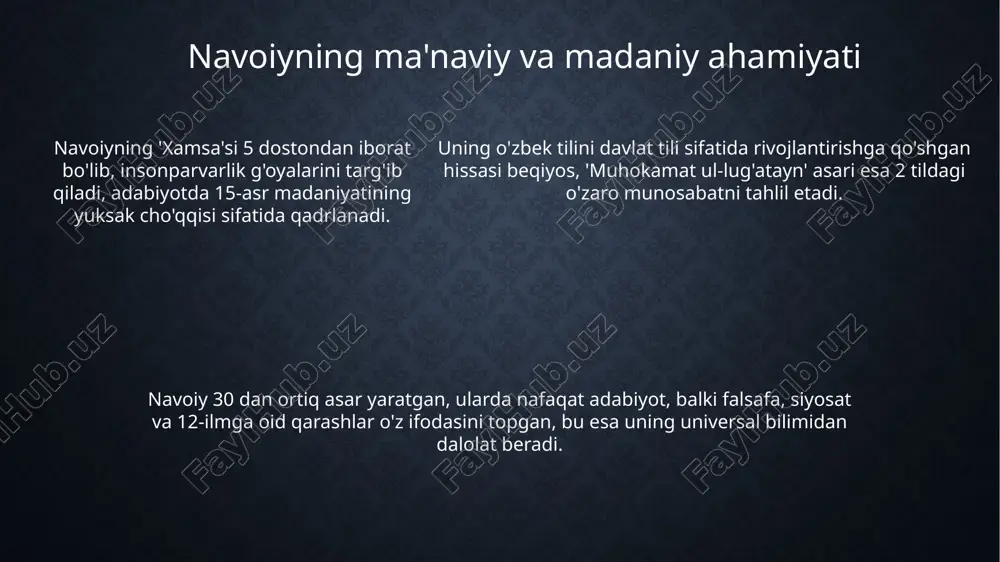 alisher navoiyning hayoti va ijodi - Page 5