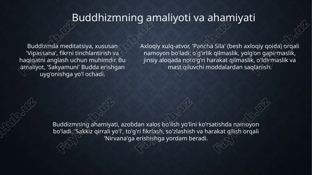 budda ta'limotining asoslari - Page 5