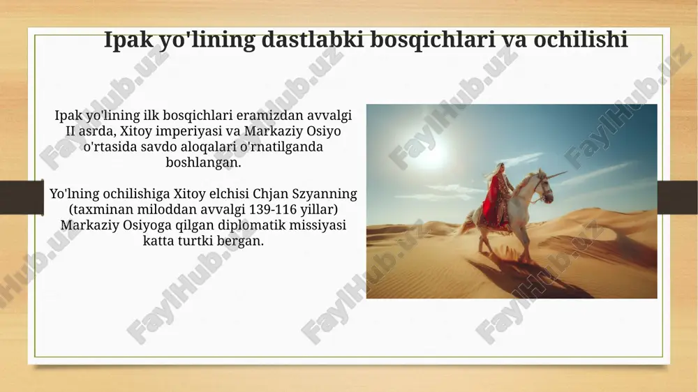 buyuk ipak yo'lining shakillanish tarixi - Page 5