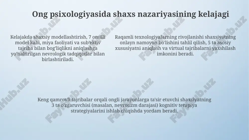 chet el psixologiyasida shaxs nazariyasi - Page 5
