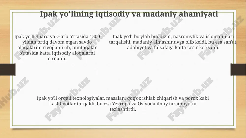 buyuk ipak yo'lining shakillanish tarixi - Page 5